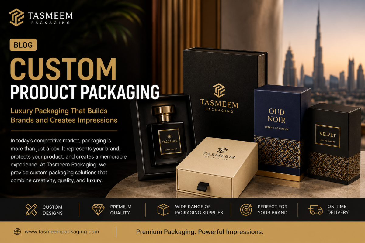 Custom product packaging solutions